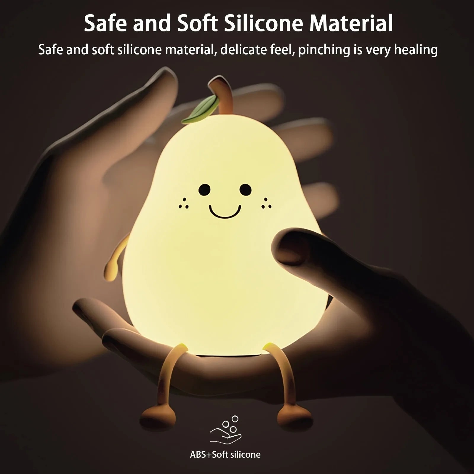 Cute Pear Night Light