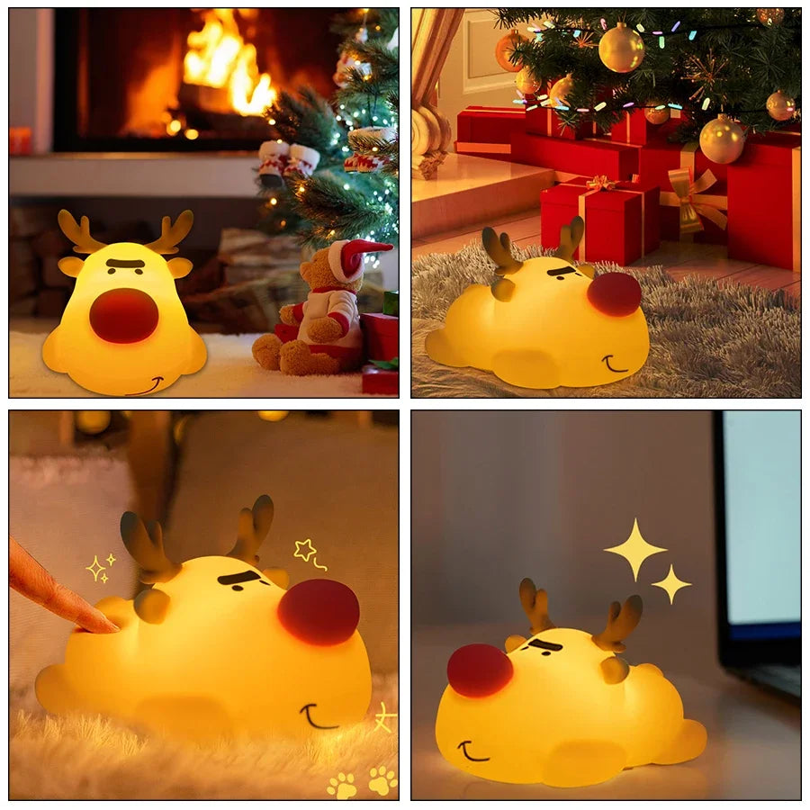 Reindeer Silicone Night Light