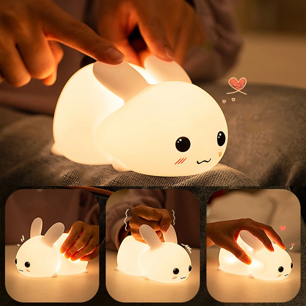 Rabbit Silicone Night Light