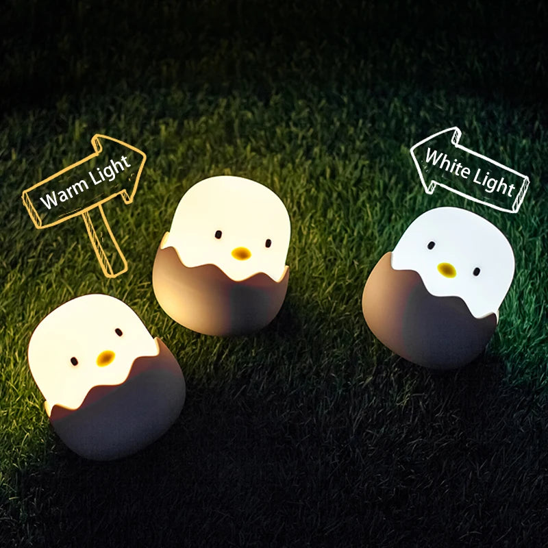Cute Egg Chick Night Light