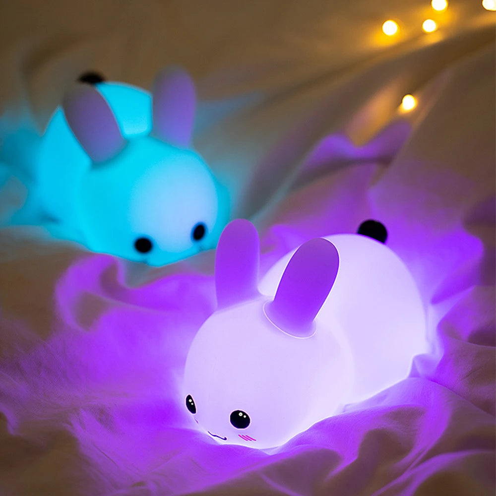 Rabbit Silicone Night Light