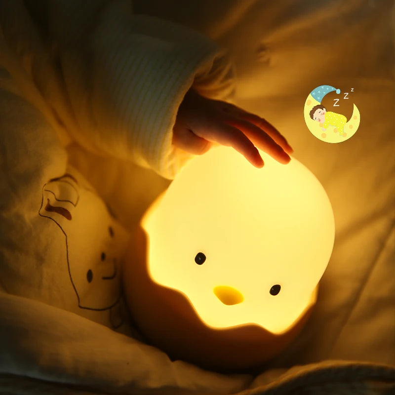 Cute Egg Chick Night Light