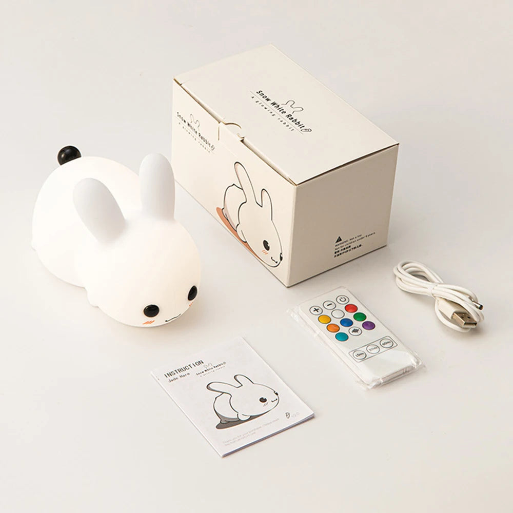 Rabbit Silicone Night Light