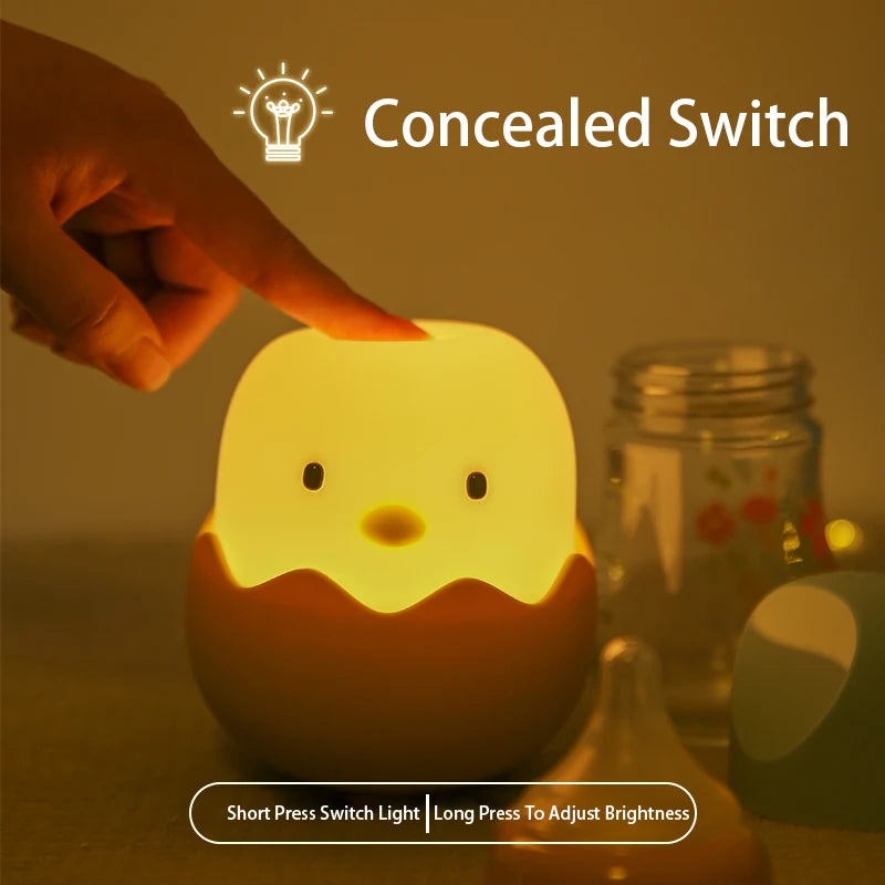 Cute Egg Chick Night Light