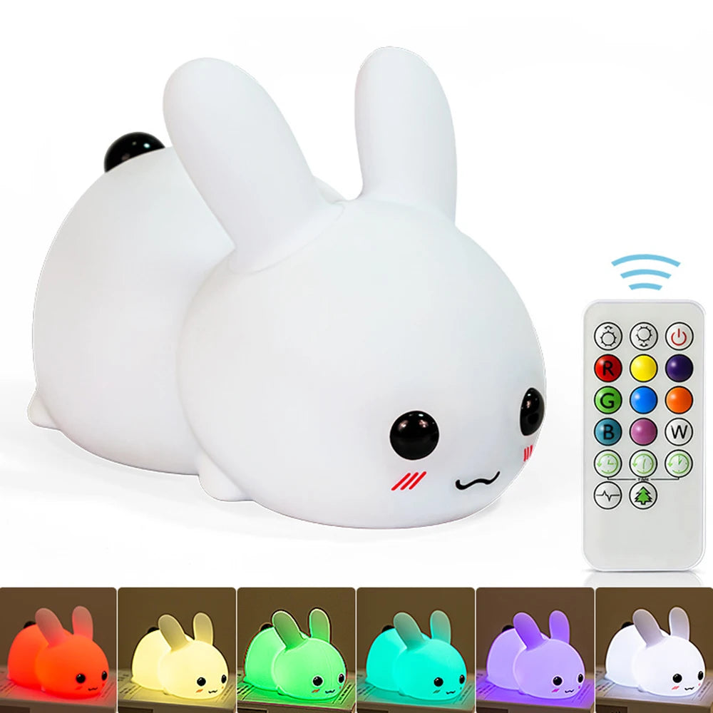 Rabbit Silicone Night Light